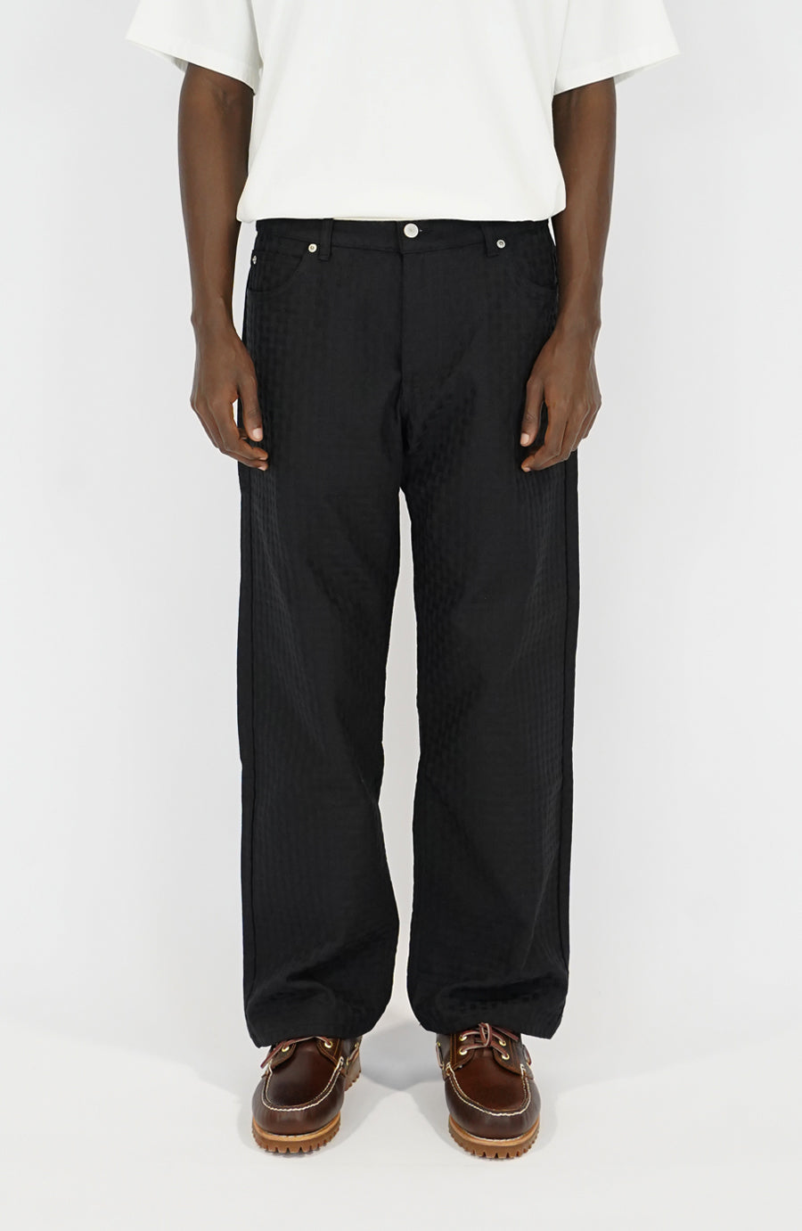 Pantalon streetwear Grid black