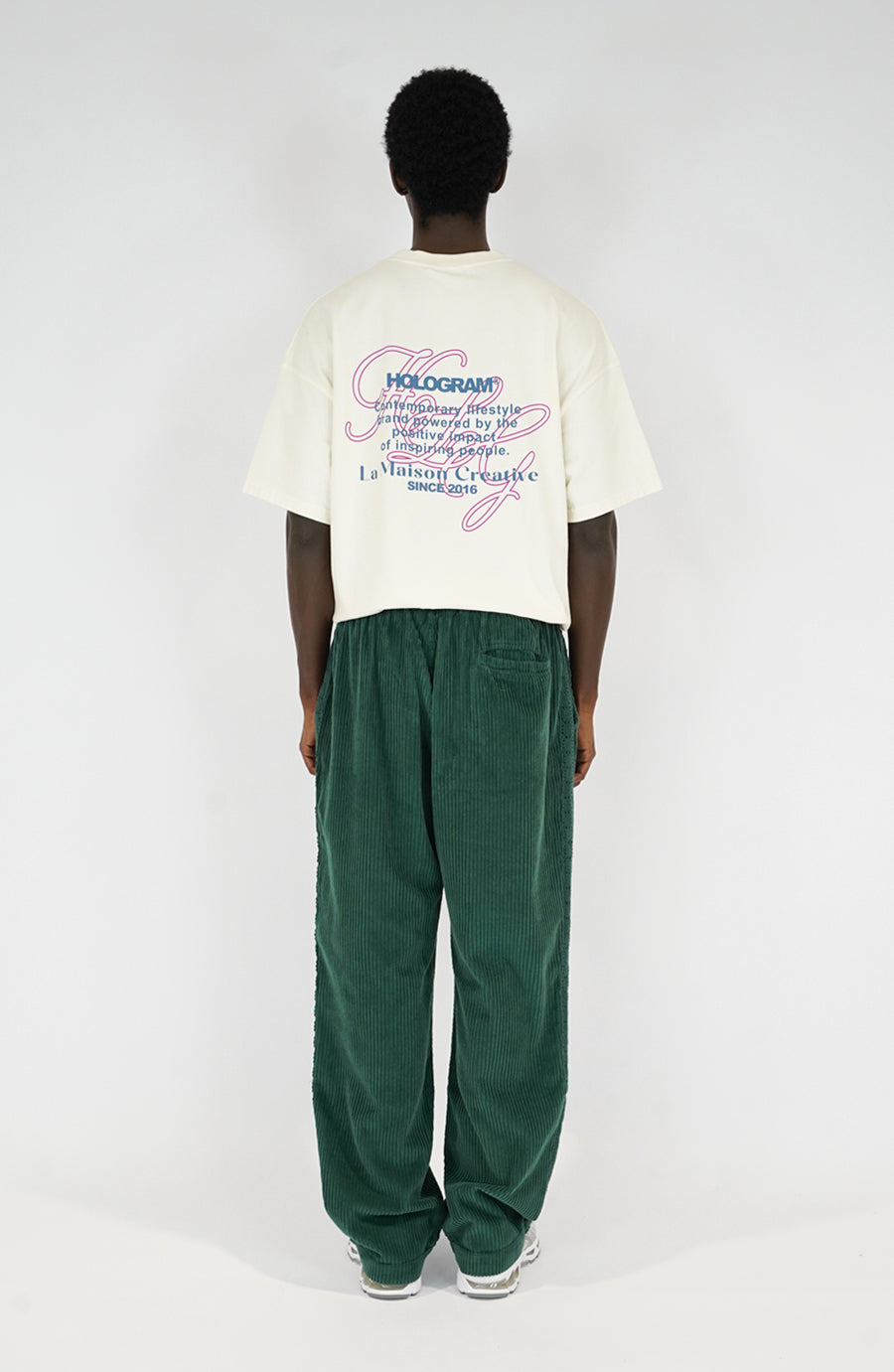 Pantalon streetwear Velvet green