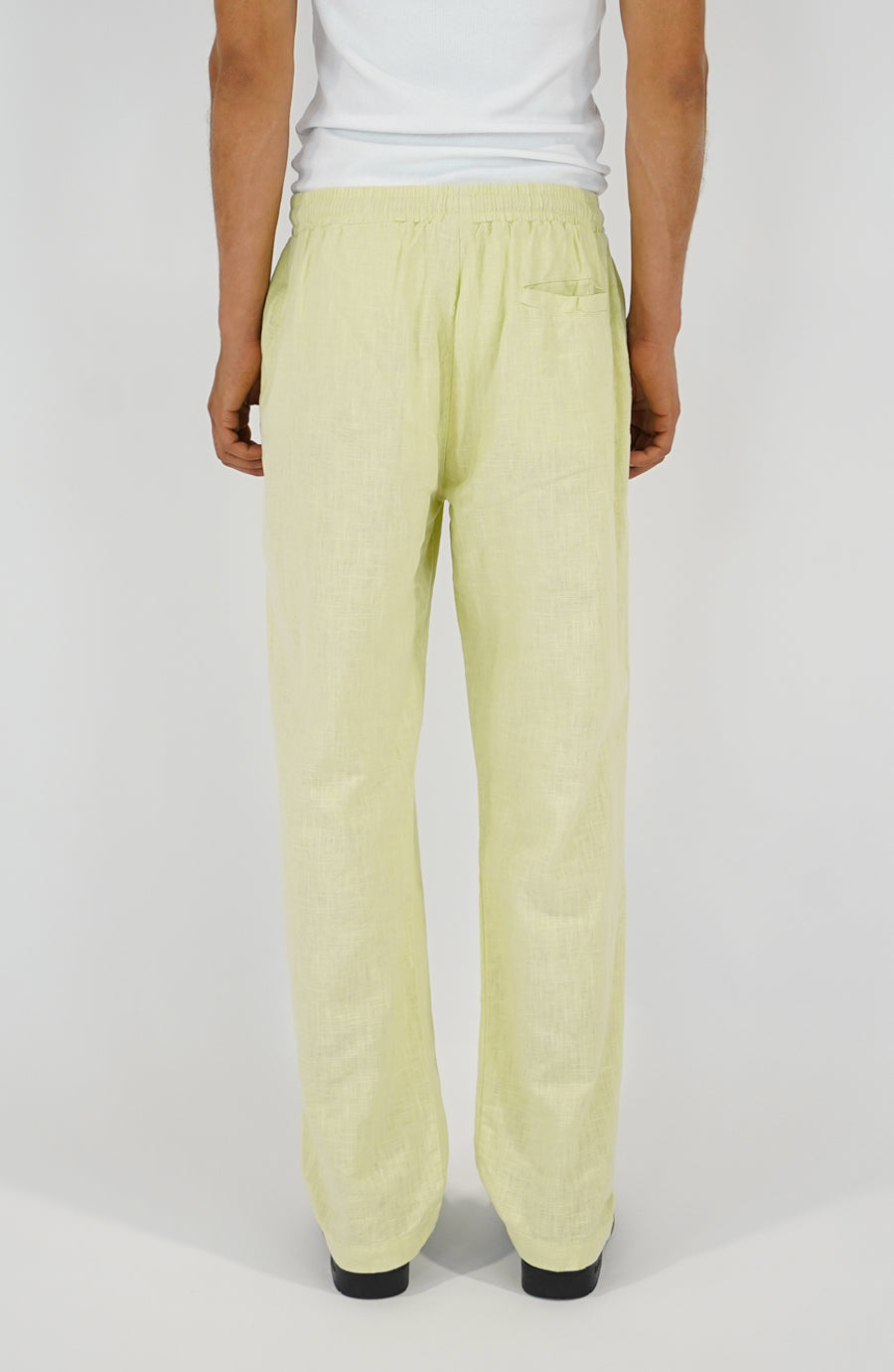 Pantalon streetwear Linen anise