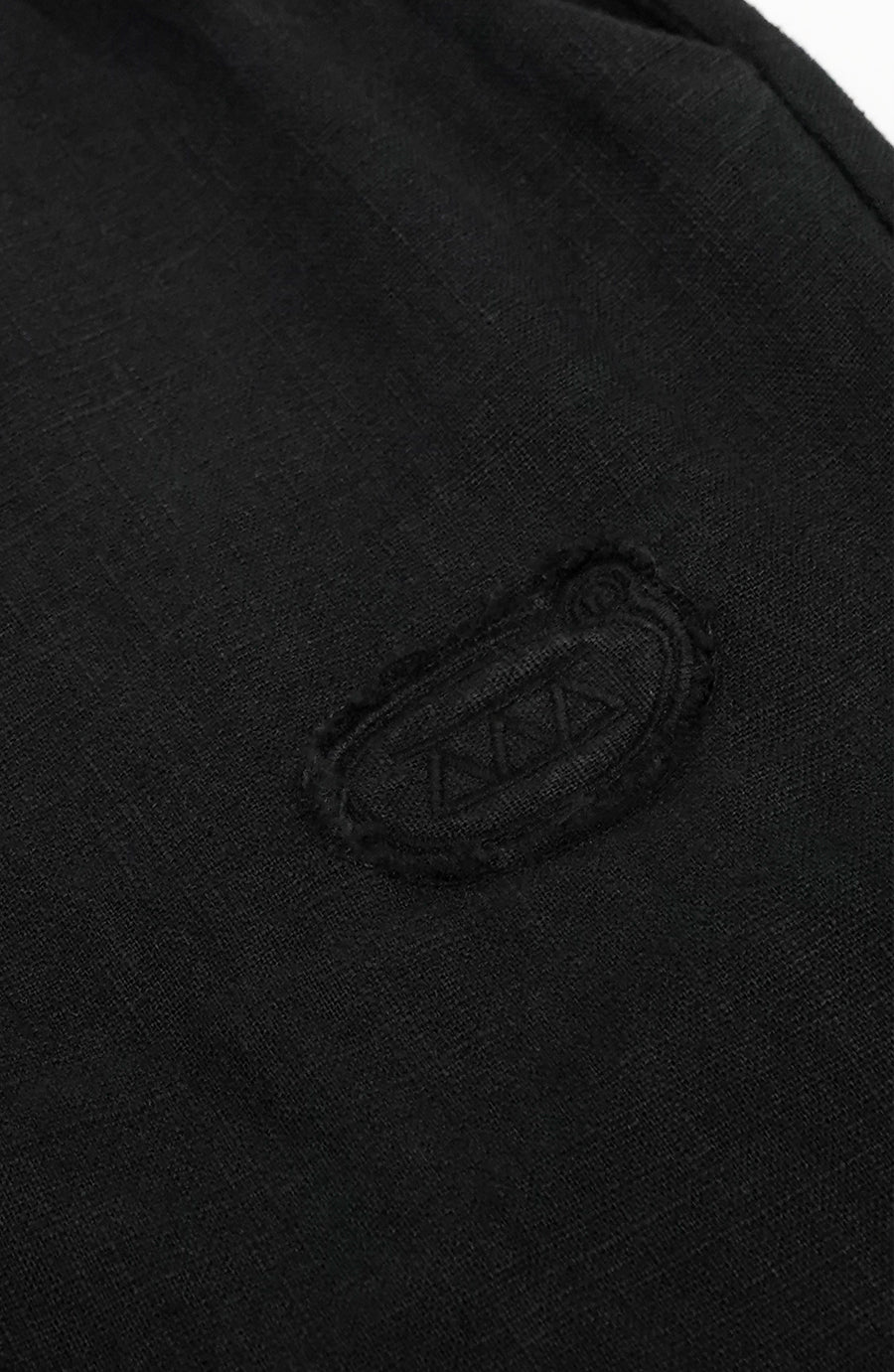 Pantalon streetwear Linen black