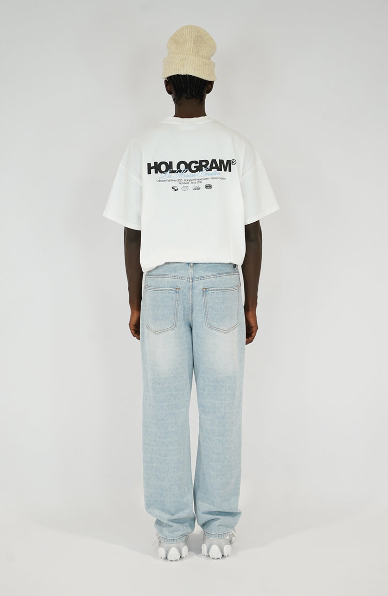 Pantalon streetwear Denim blue v2