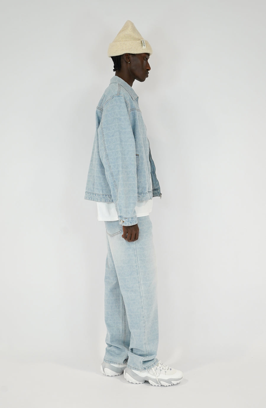 Pantalon streetwear Denim blue v2