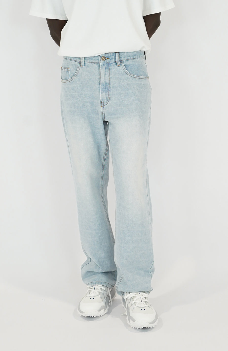 Pantalon streetwear Denim blue v2
