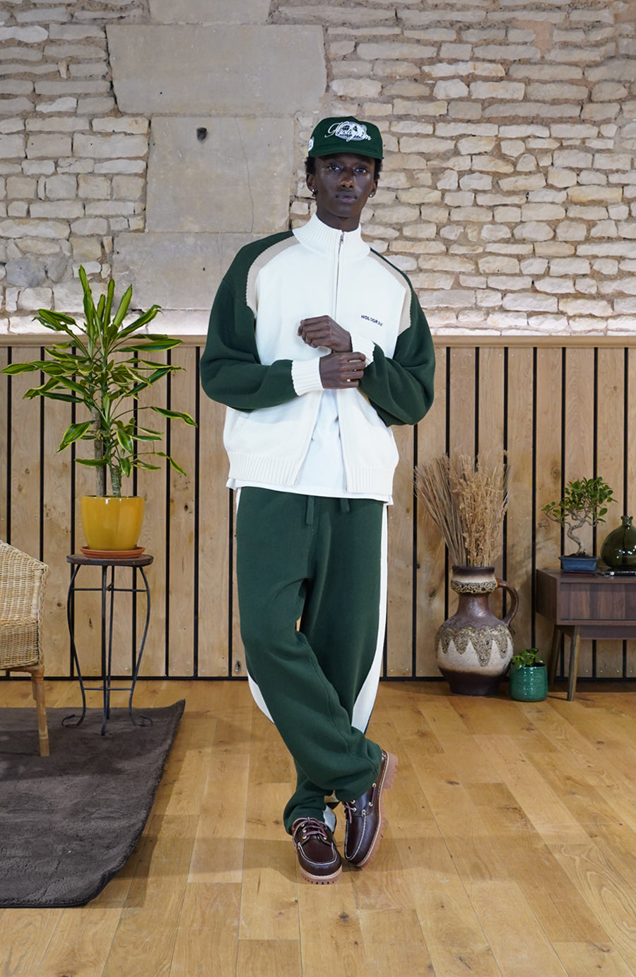 Fall green pants