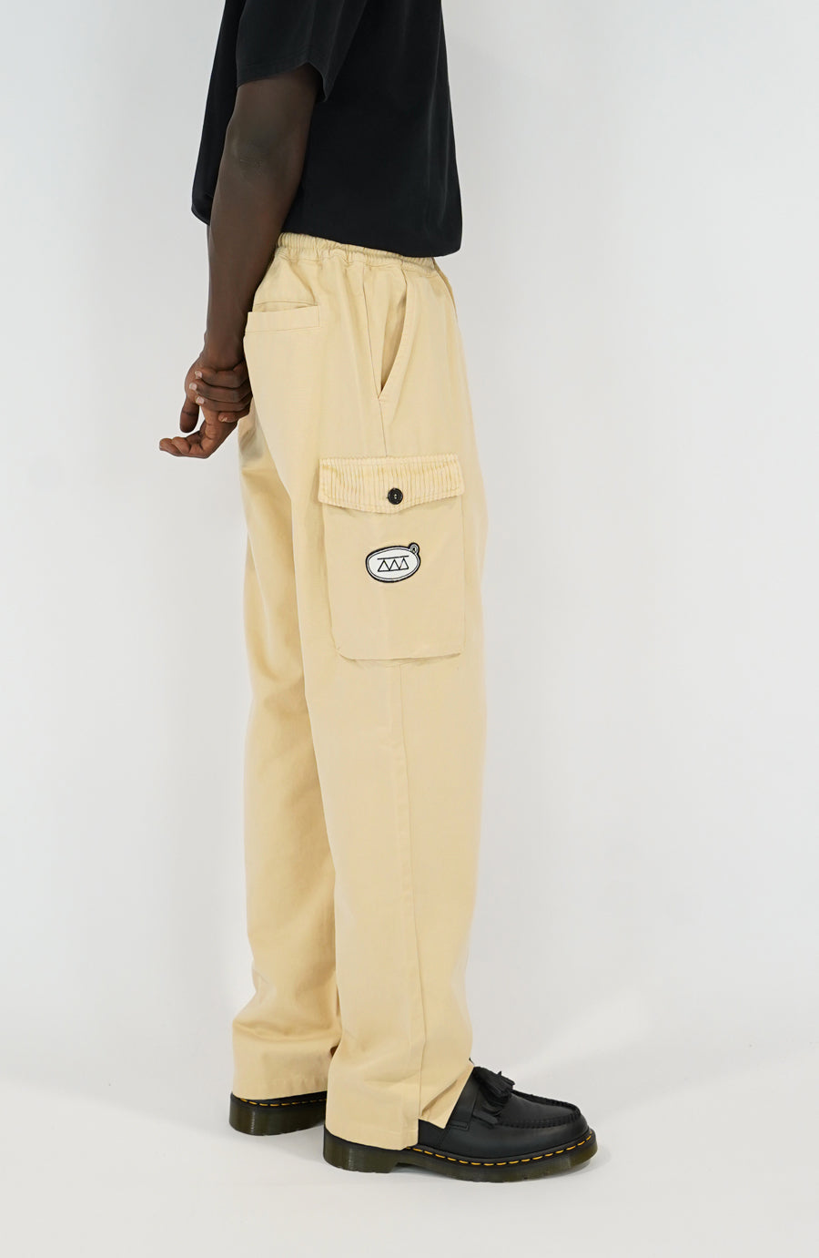 Pantalon streetwear Layer beige