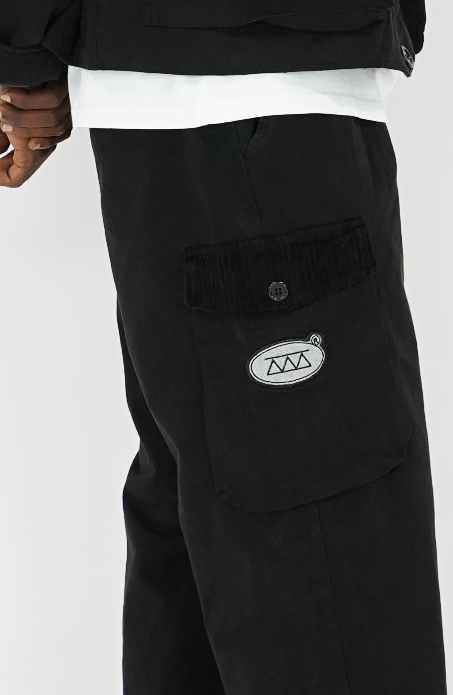 Pantalon streetwear Layer black