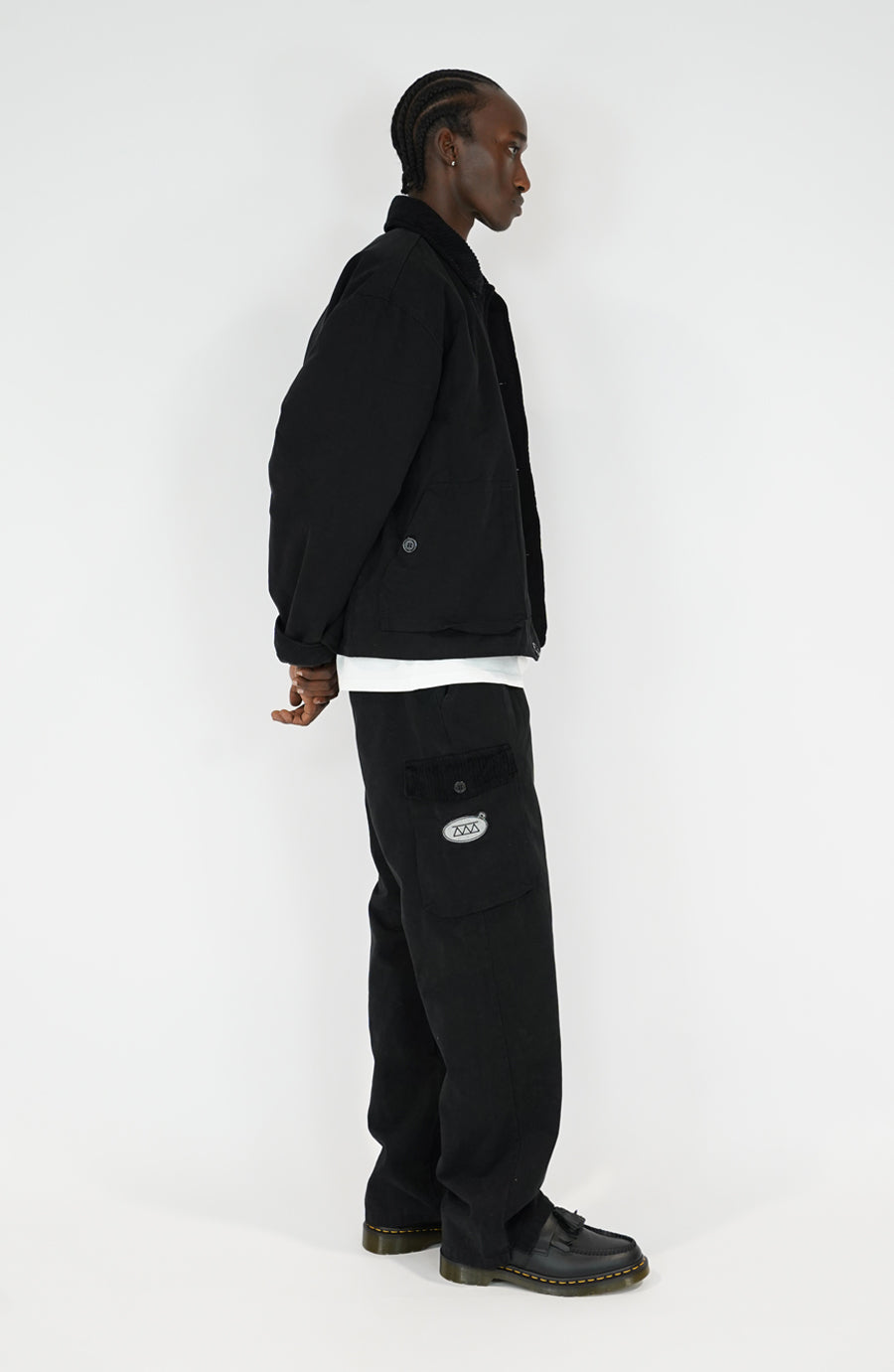 Pantalon streetwear Layer black