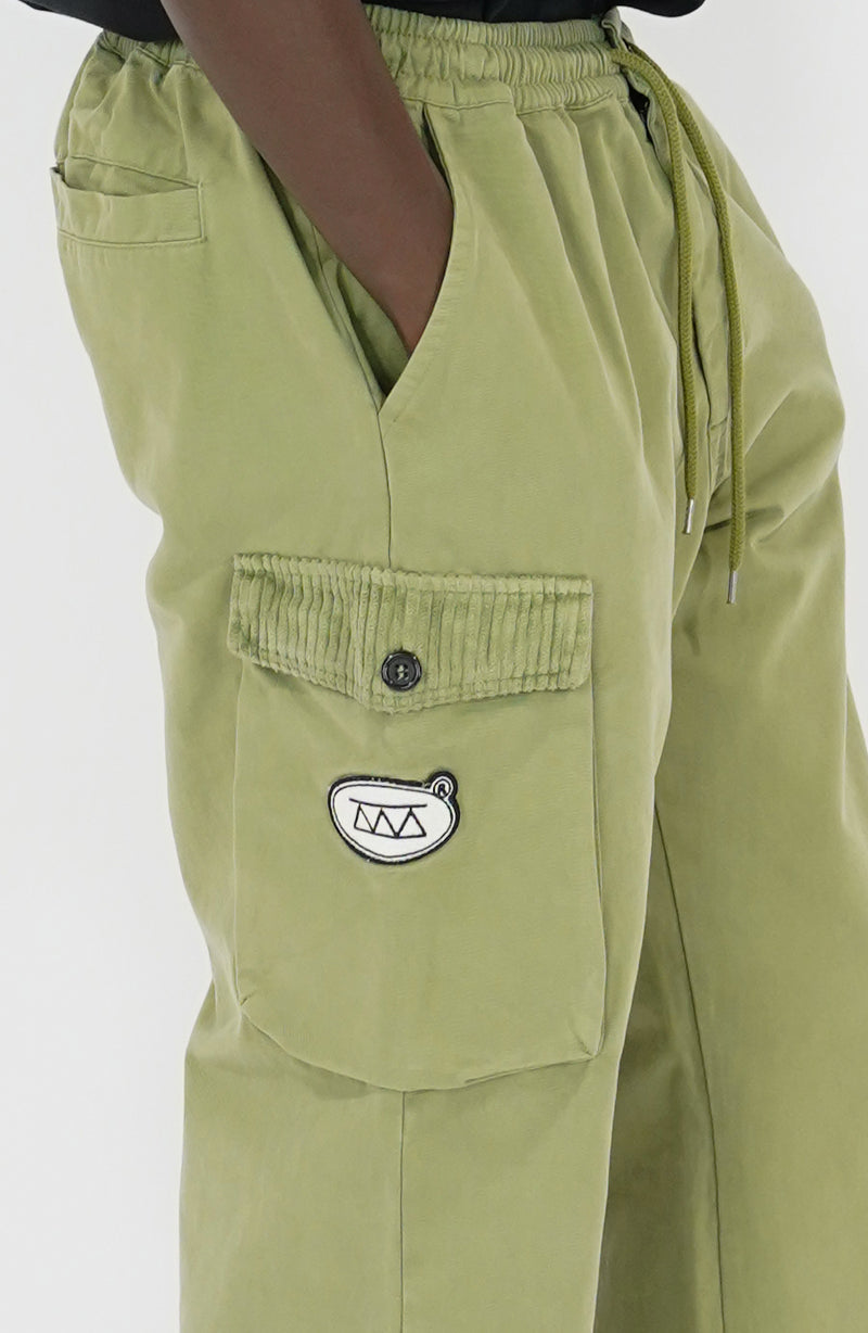 Pantalon streetwear Layer olive