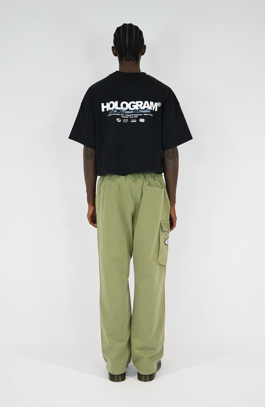 Pantalon streetwear Layer olive