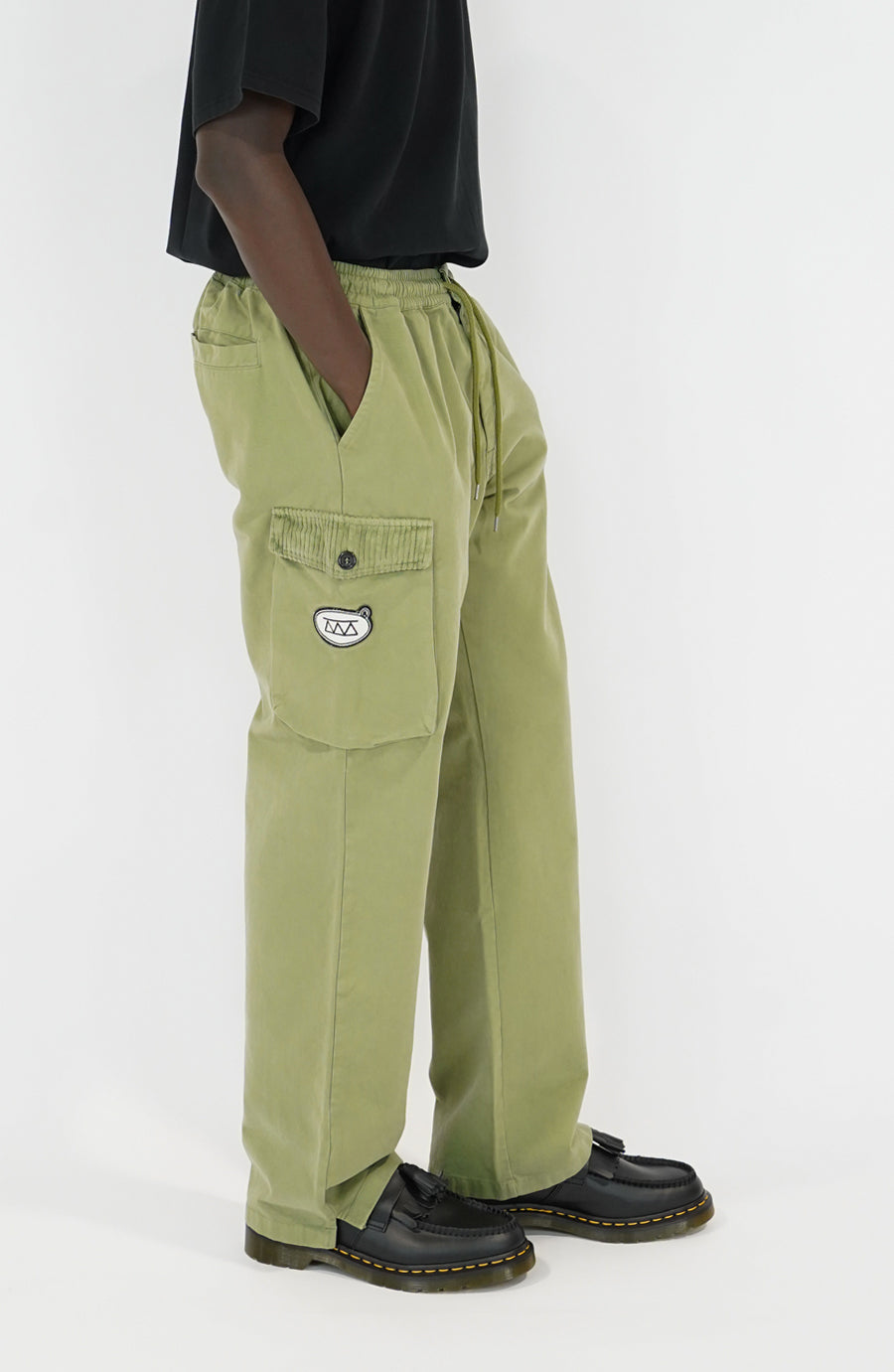 Pantalon streetwear Layer olive