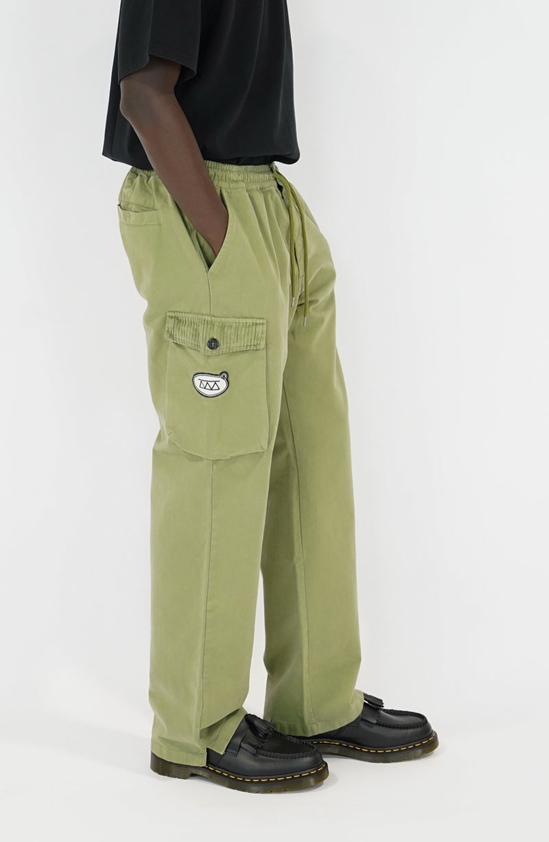 Pantalon streetwear Layer olive