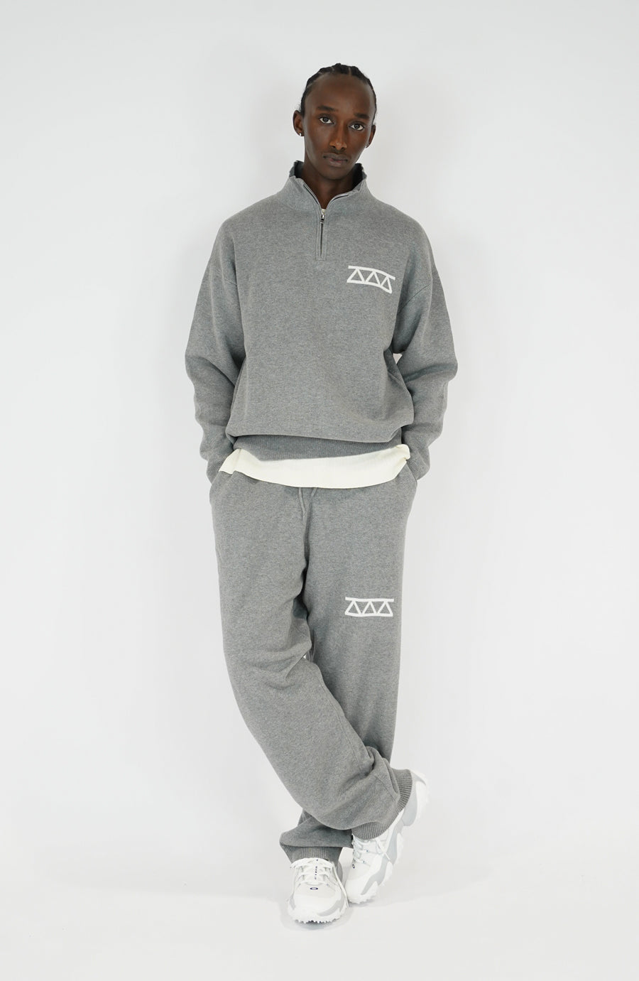 Pantalon streetwear Link grey
