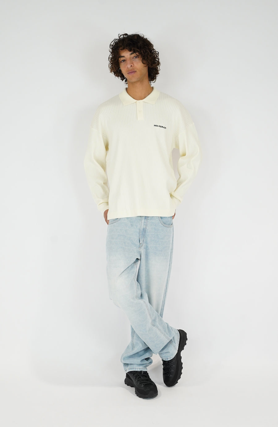 Polo streetwear Soft beige