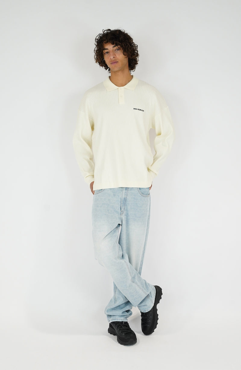 Polo streetwear Soft beige