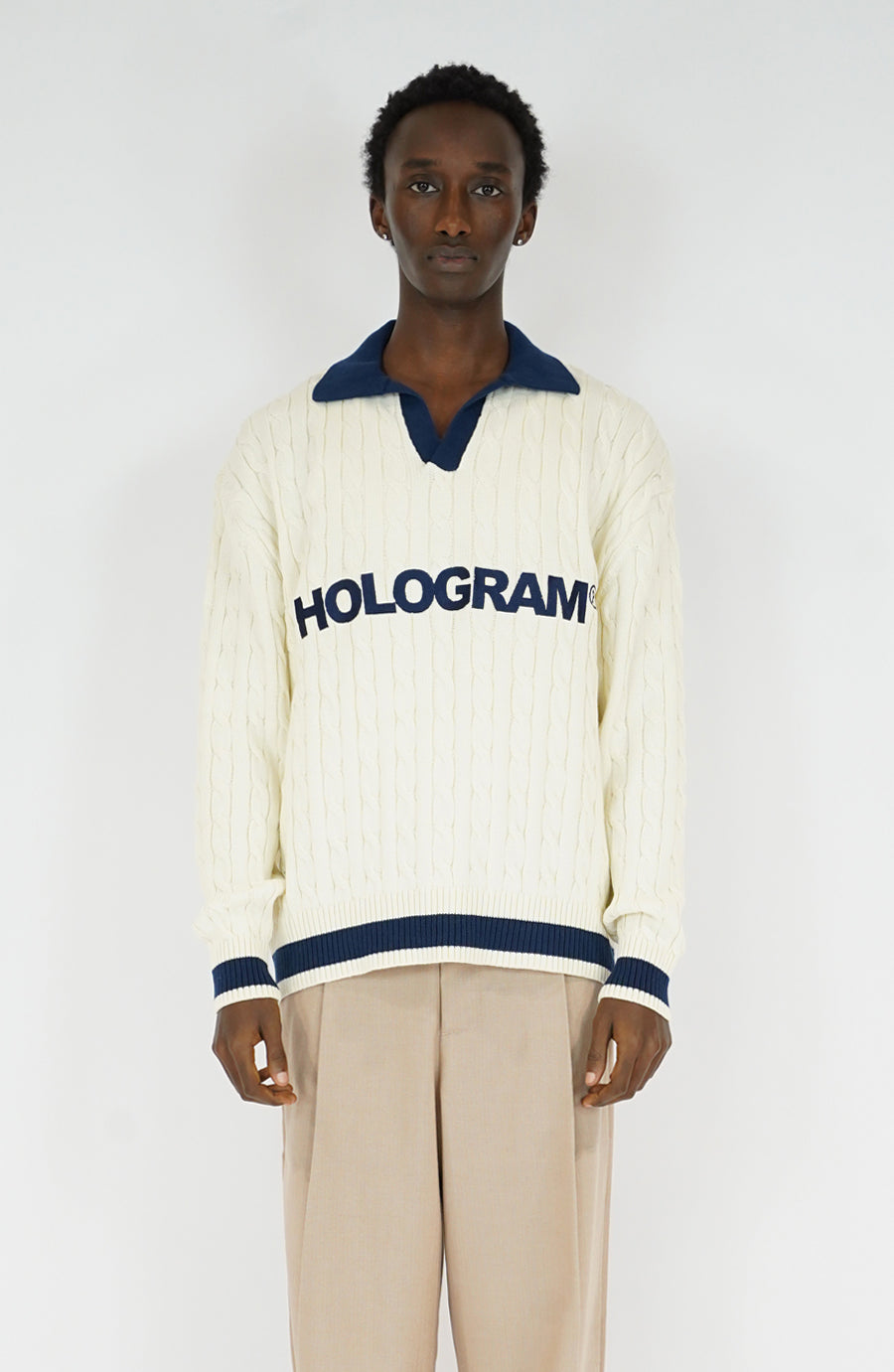 Pull streetwear Weave beige