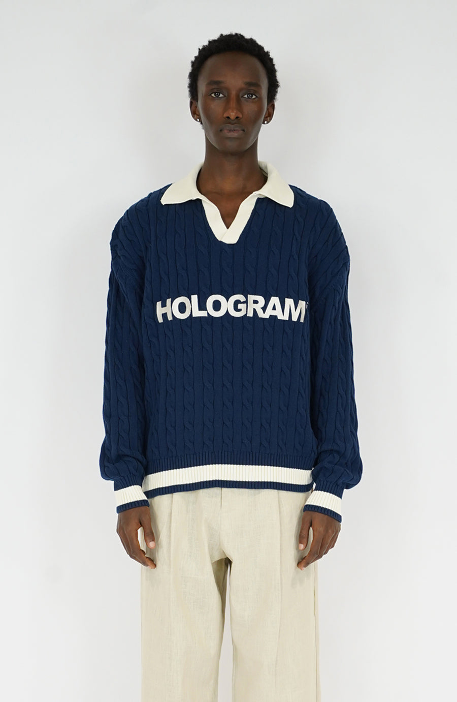 Pull streetwear Weave navy