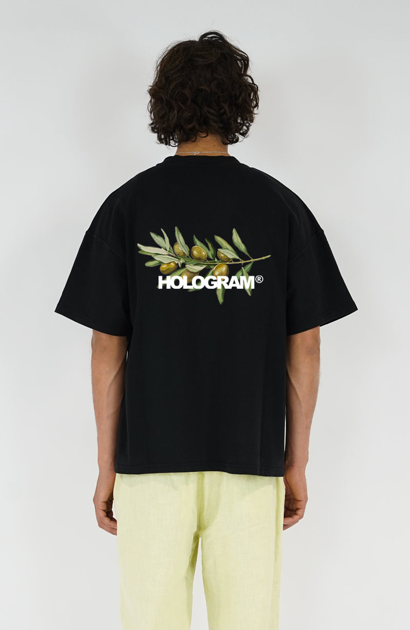 T-shirt streetwear Olive black