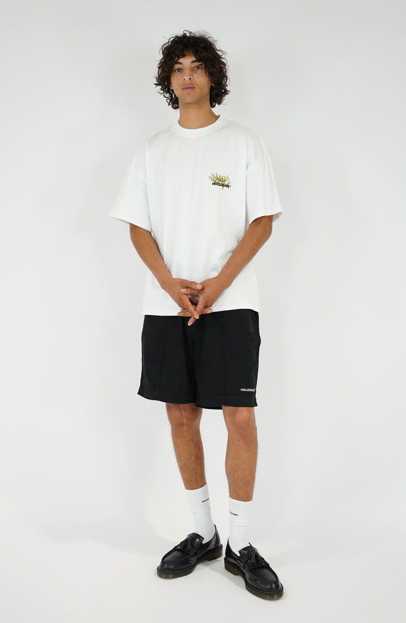 T-shirt streetwear Olive white