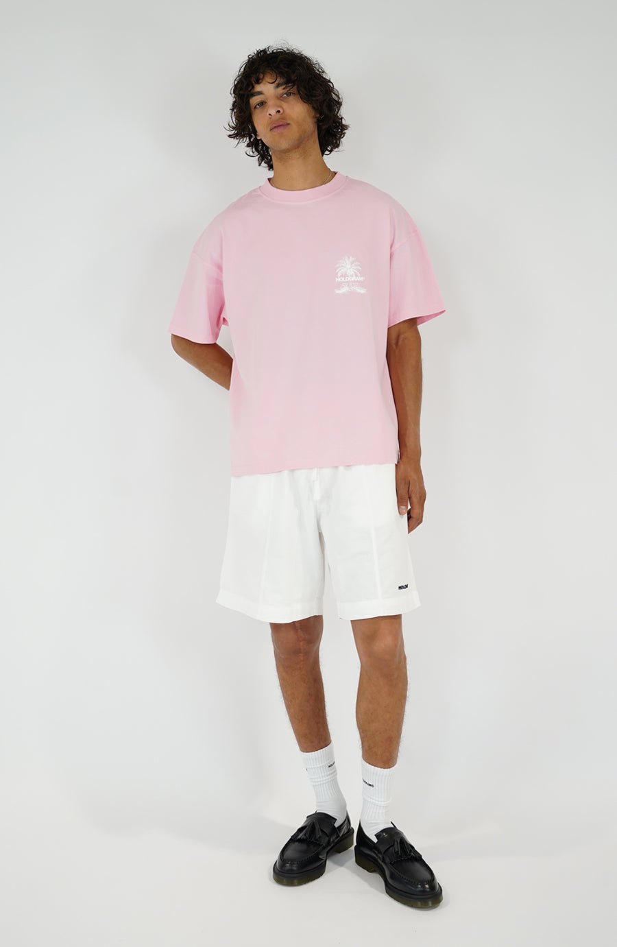 T-shirt streetwear Palm pink