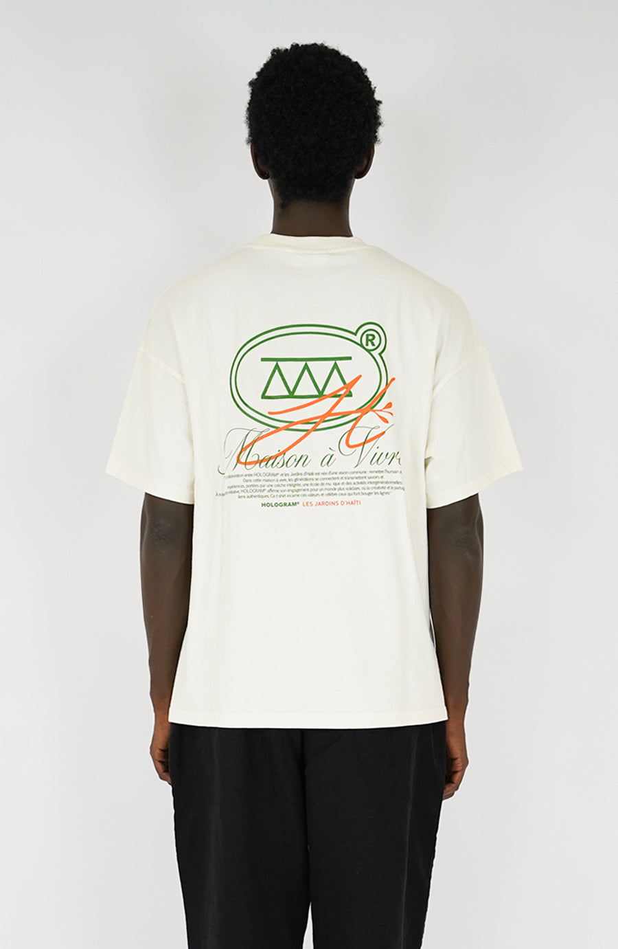 T-shirt collaboration with Les Jardins d'Haïti