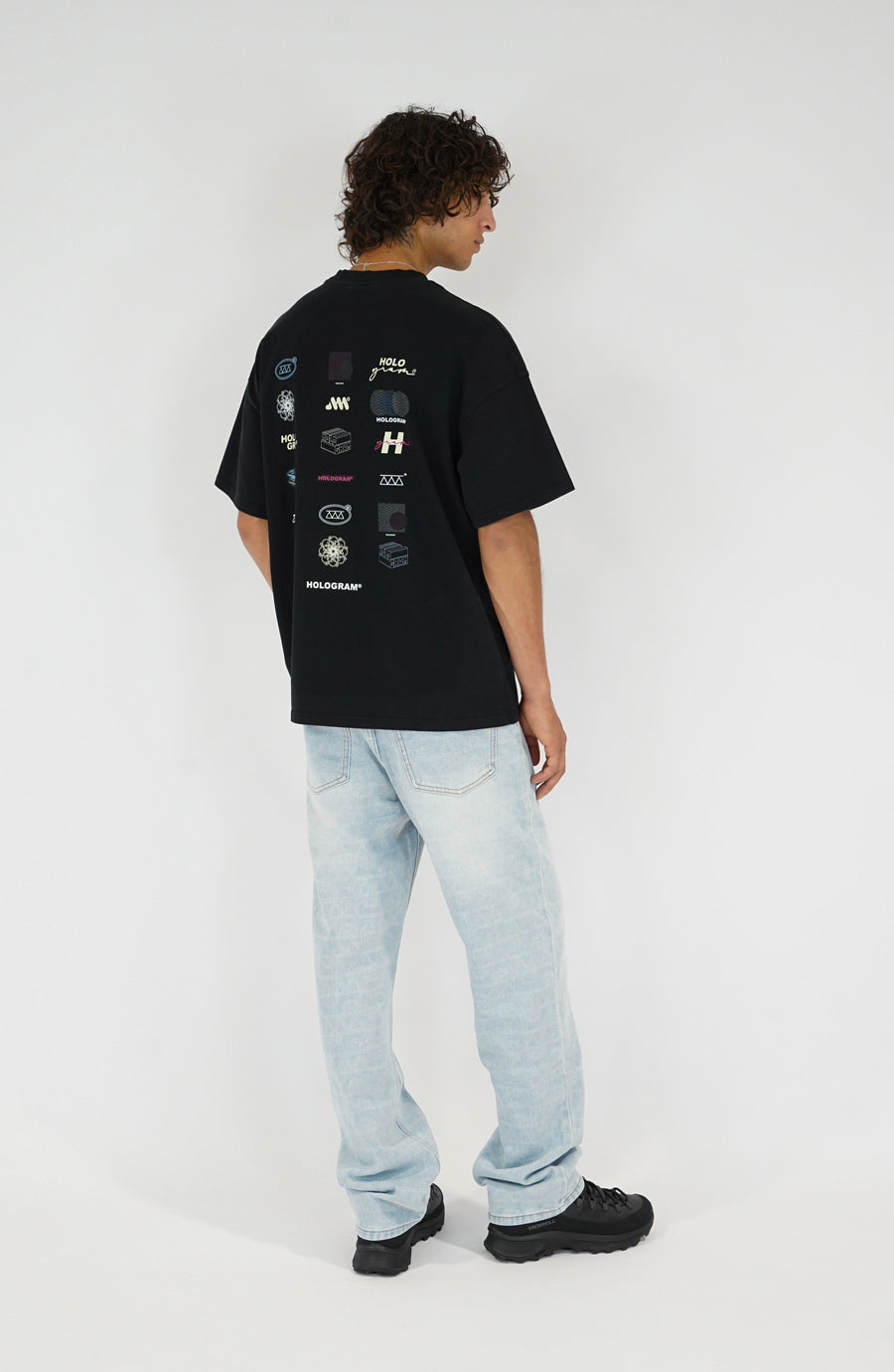 T-shirt streetwear Unit black