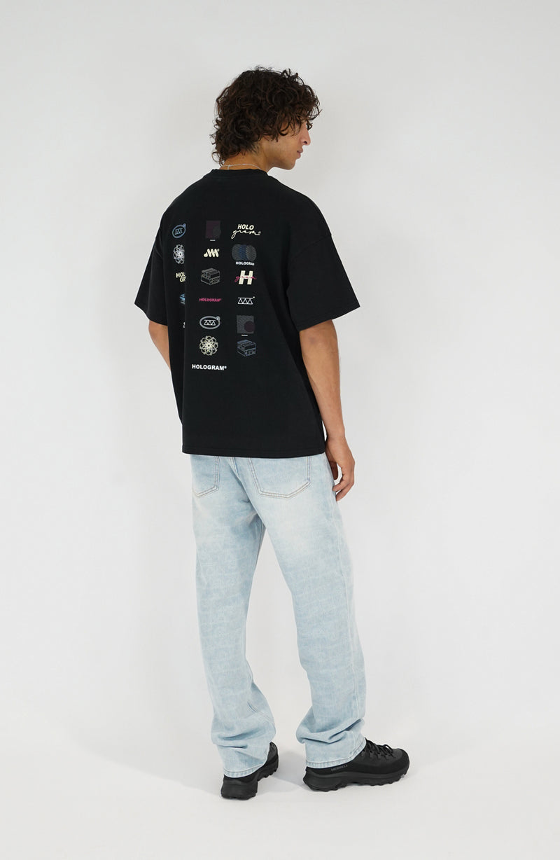 T-shirt streetwear Unit black