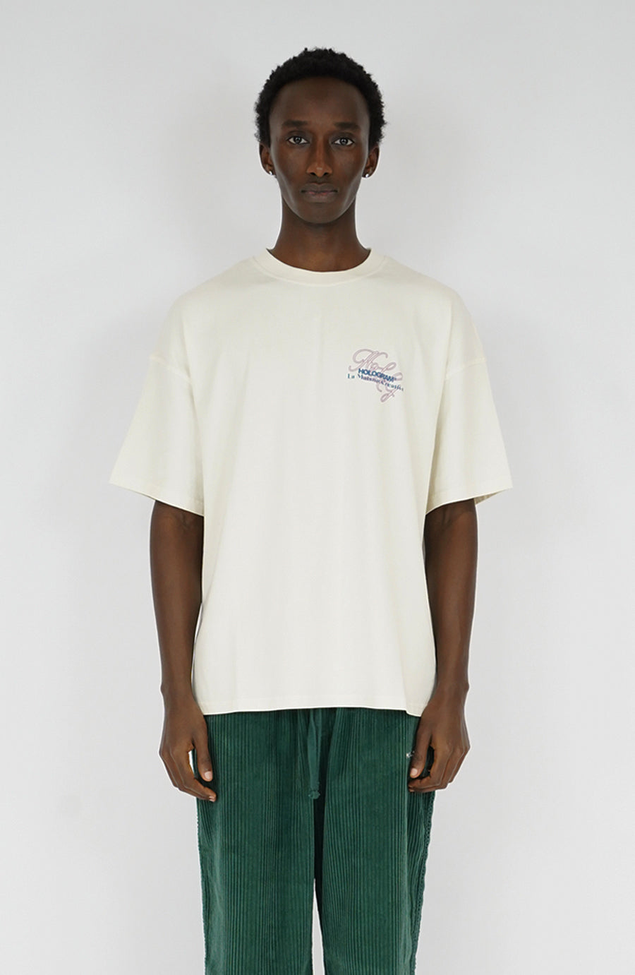 T-shirt streetwear Art beige