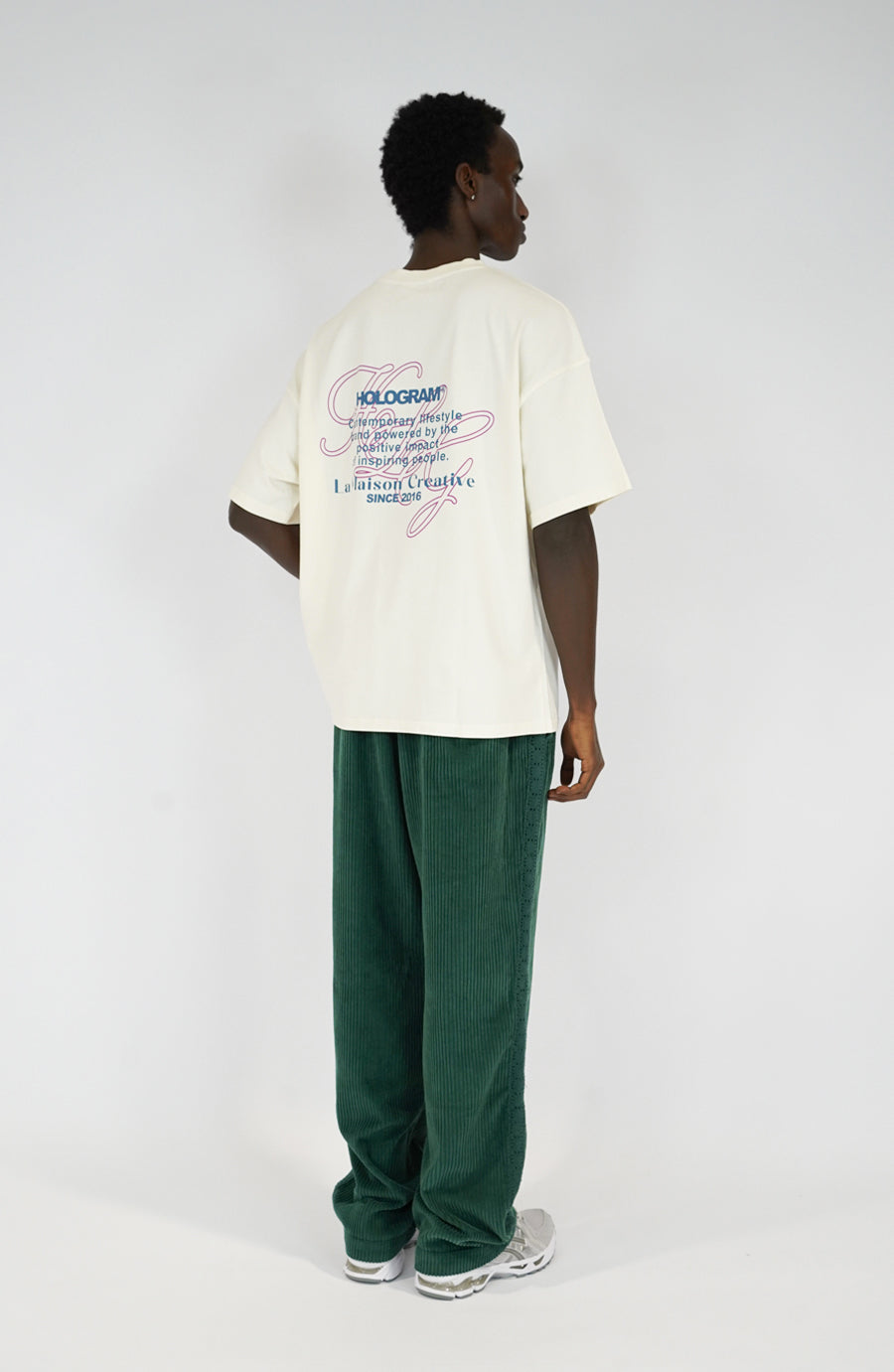 T-shirt streetwear Art beige