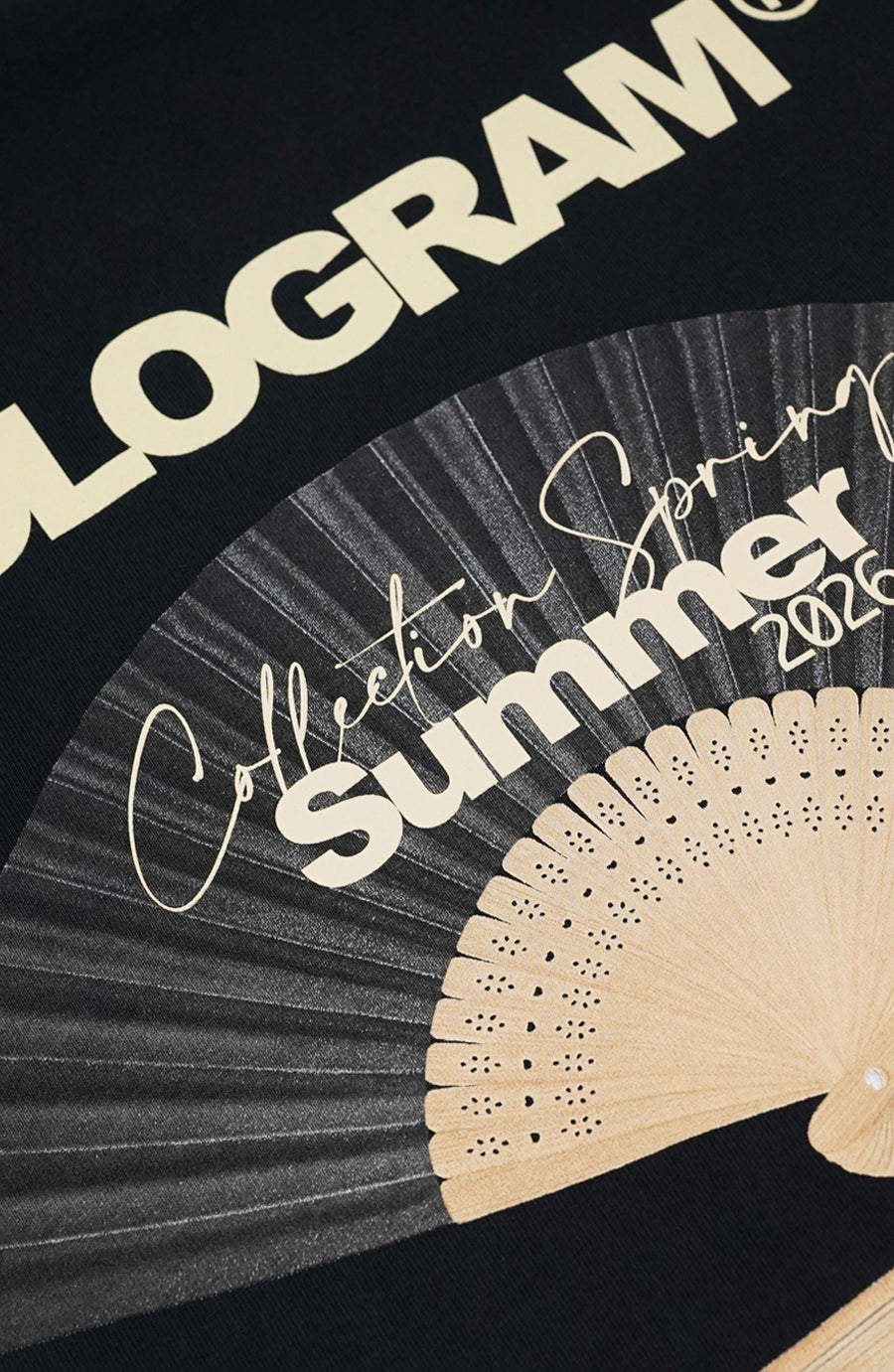 T-shirt streetwear Wind black