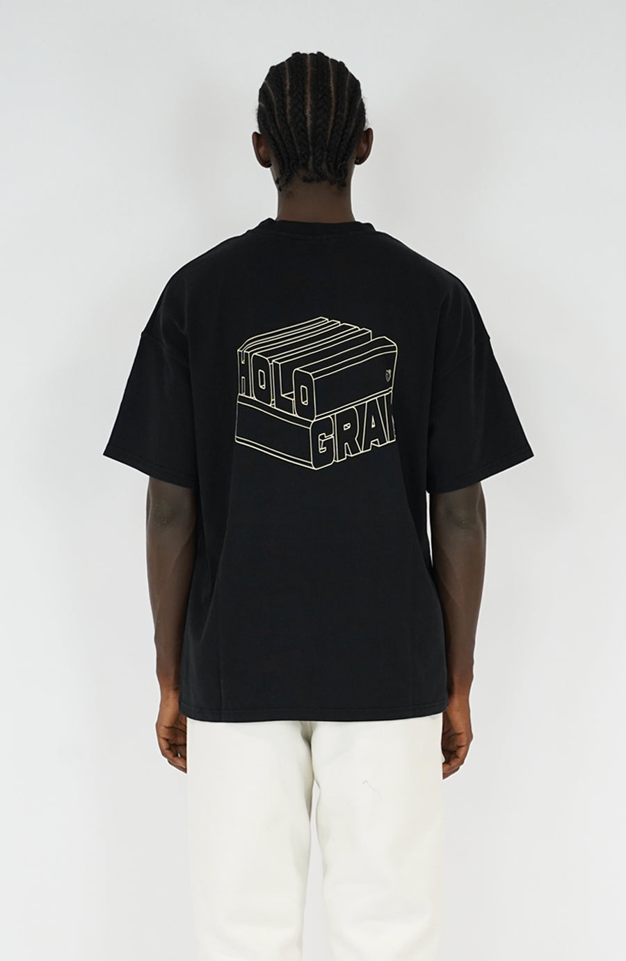 T-shirt streetwear Cube black