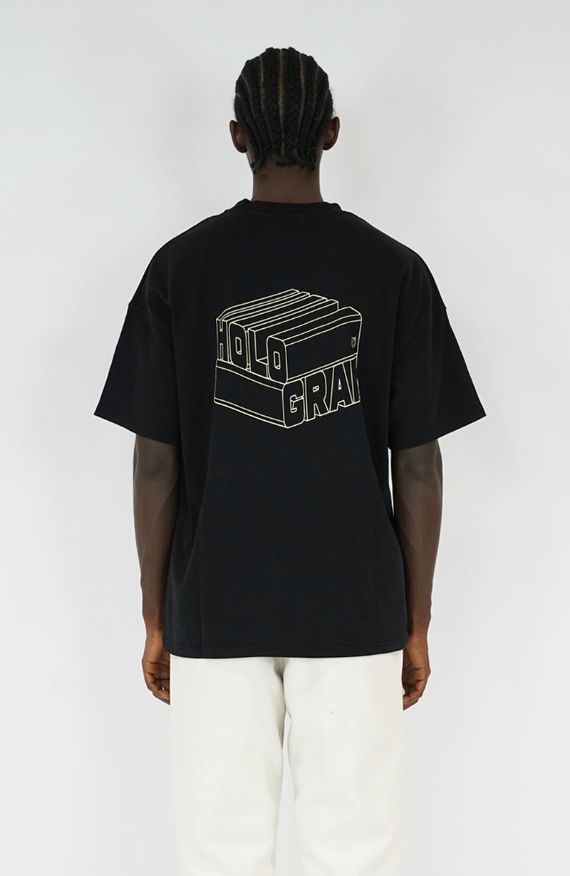 T-shirt streetwear Cube black
