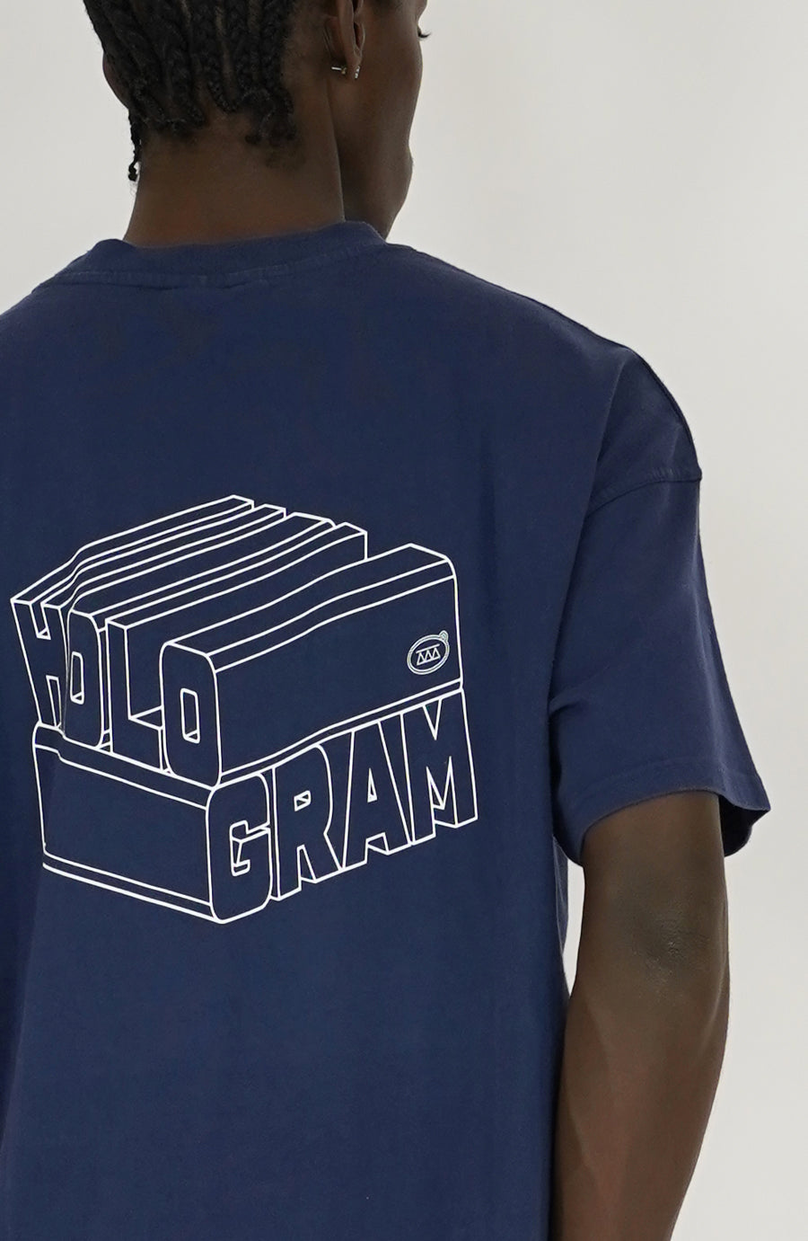 T-shirt streetwear Cube navy