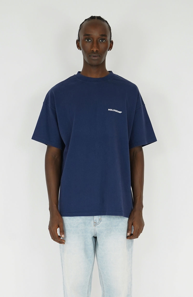 T-shirt streetwear Cube navy