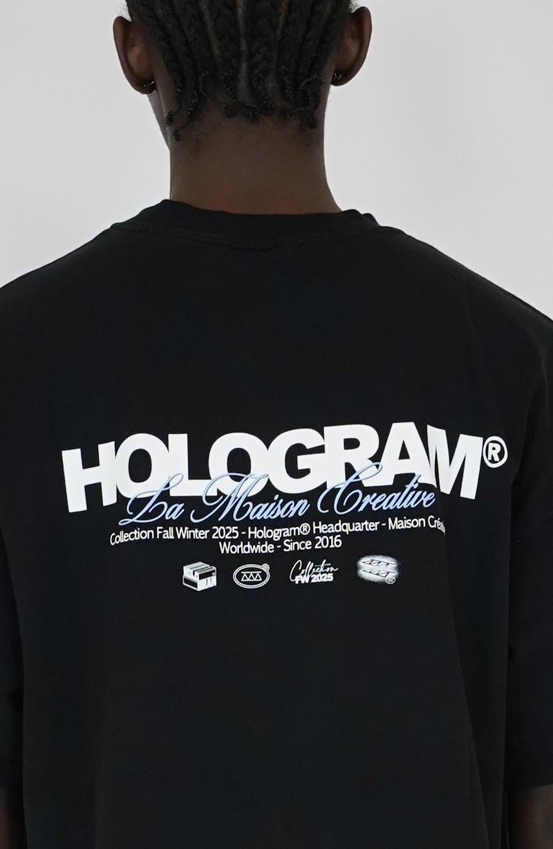 T-shirt streetwear Firm black