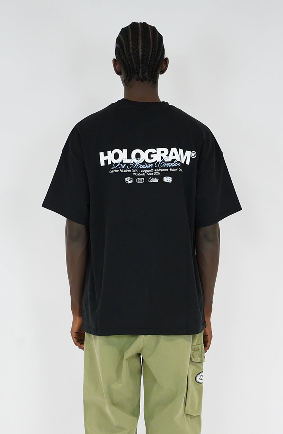 T-shirt streetwear Firm black