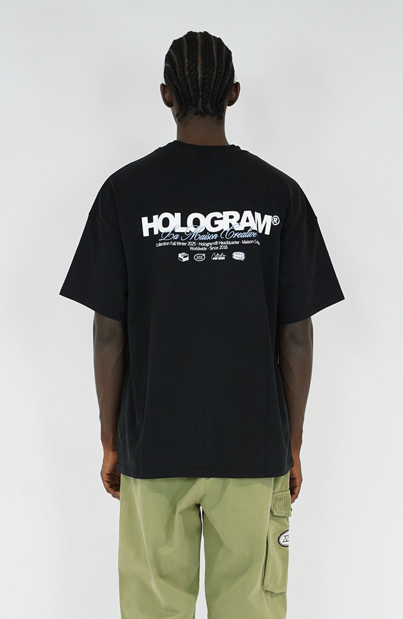 T-shirt streetwear Firm black