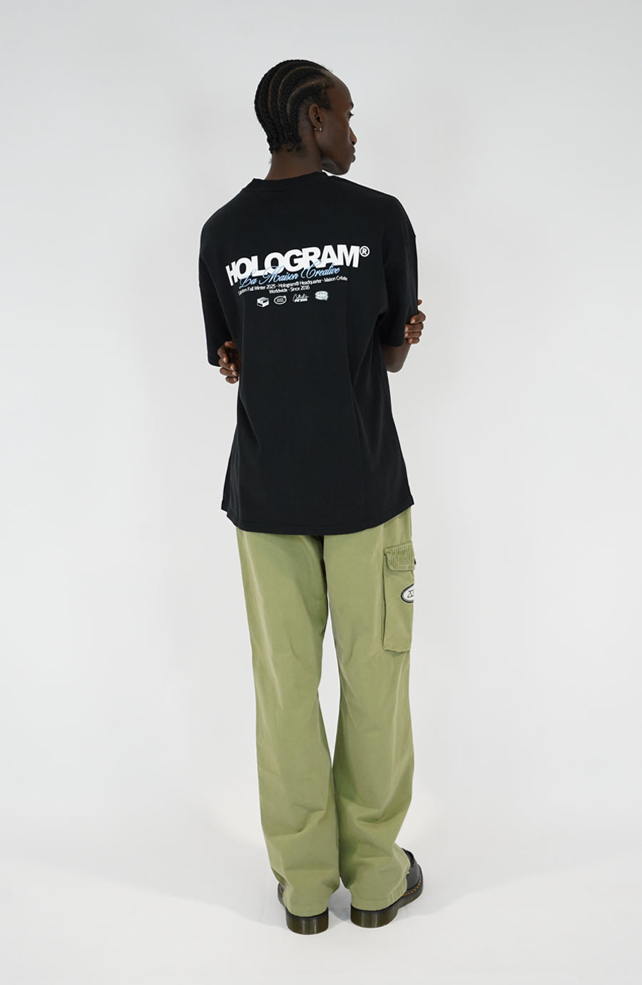 T-shirt streetwear Firm black
