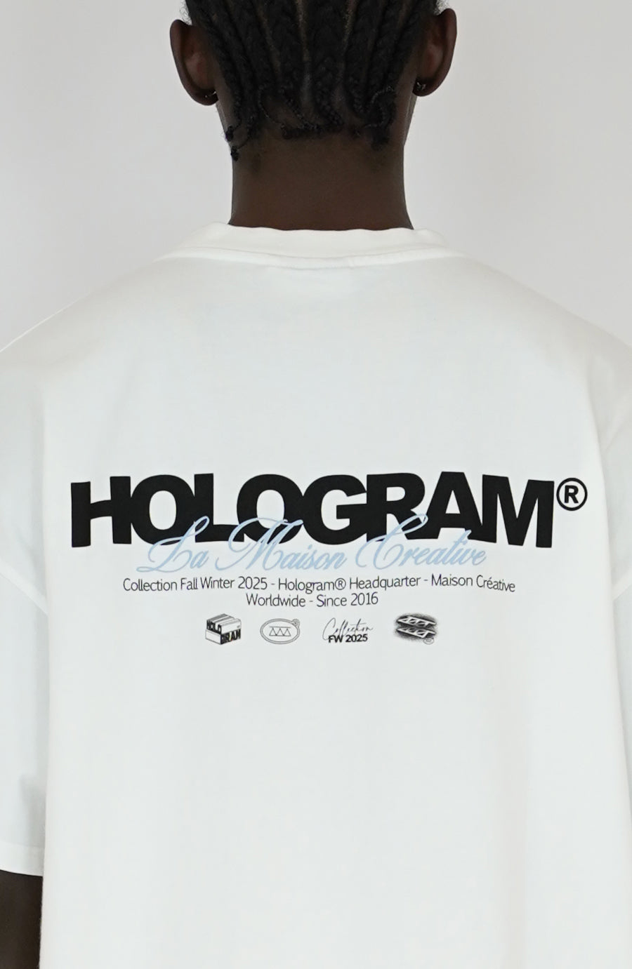 T-shirt streetwear Firm white