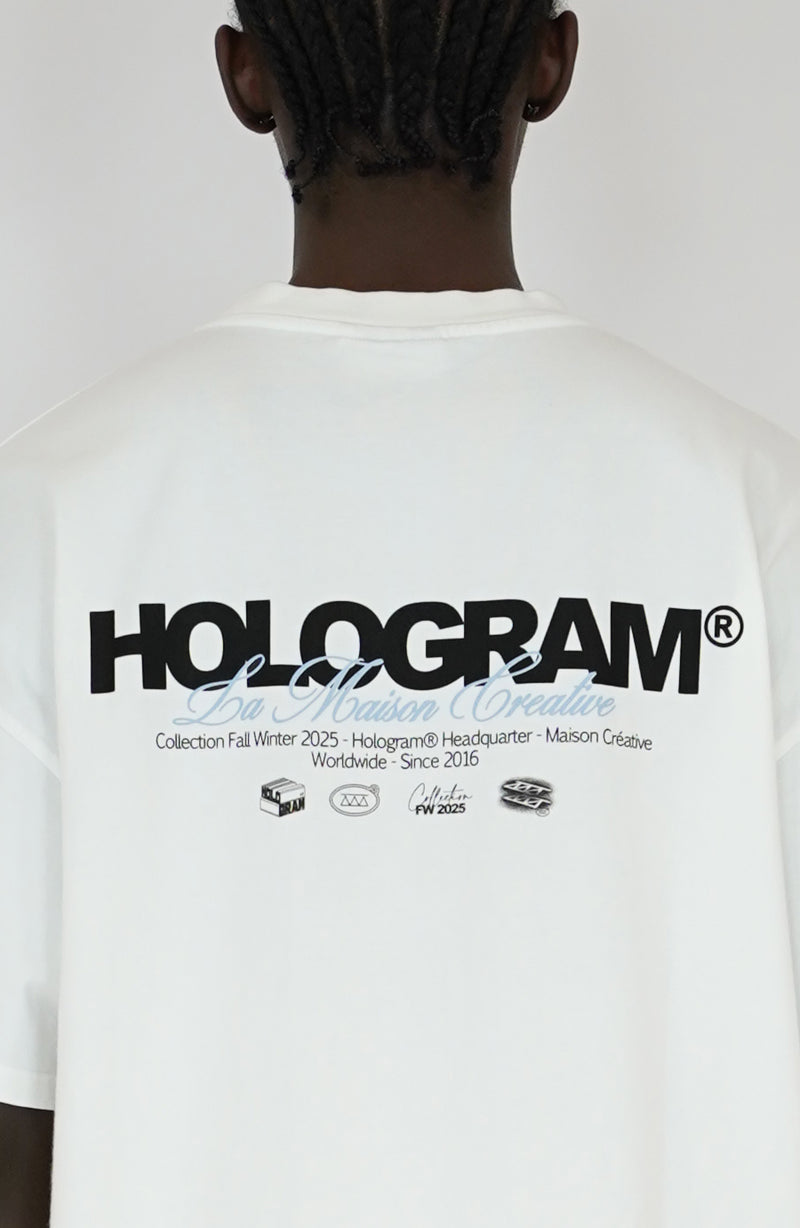 T-shirt streetwear Firm white