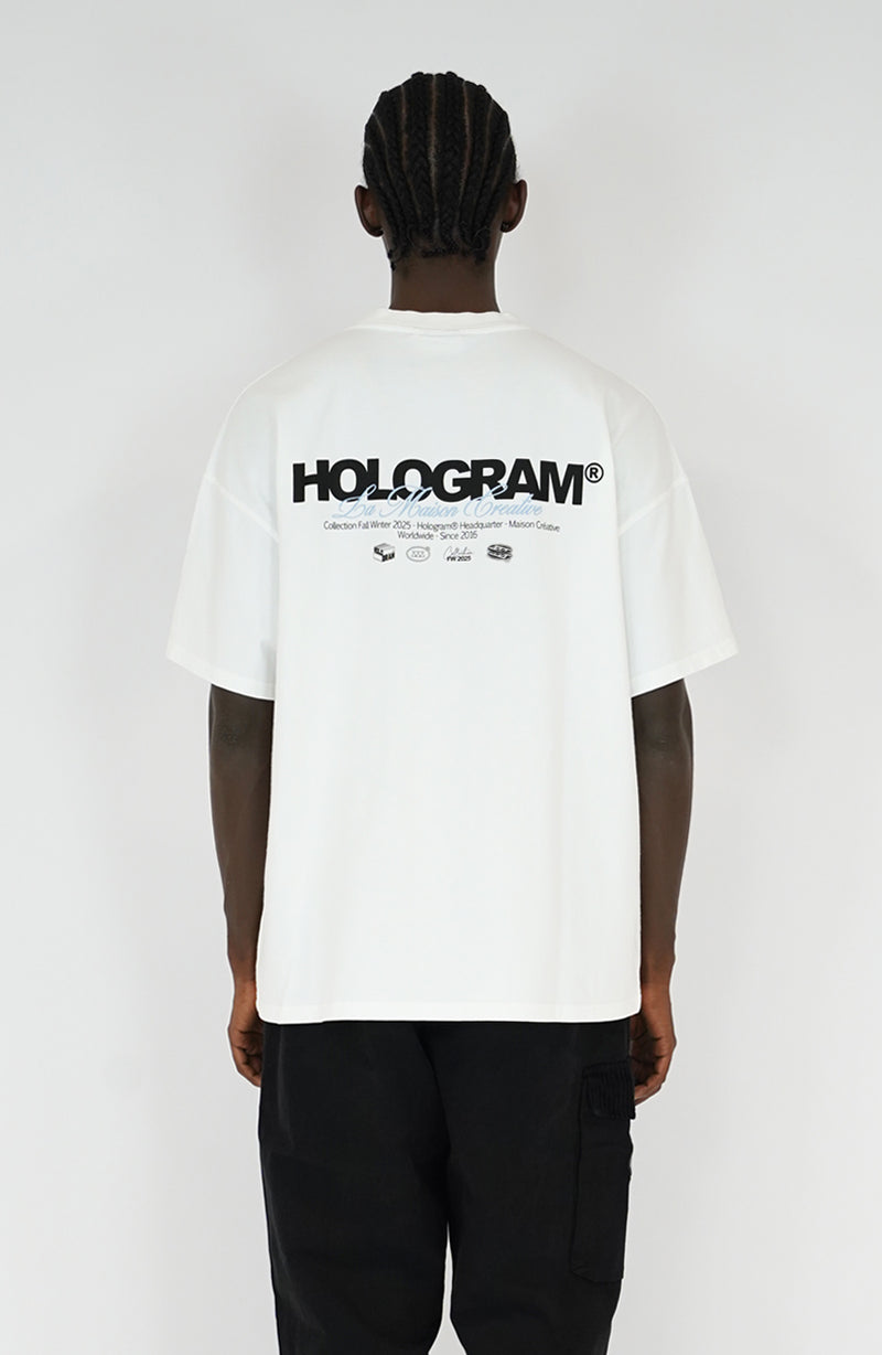 T-shirt streetwear Firm white