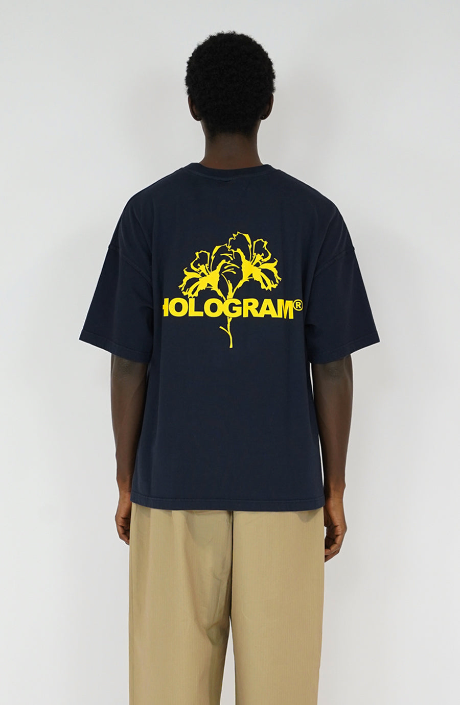 T-shirt Flower navy