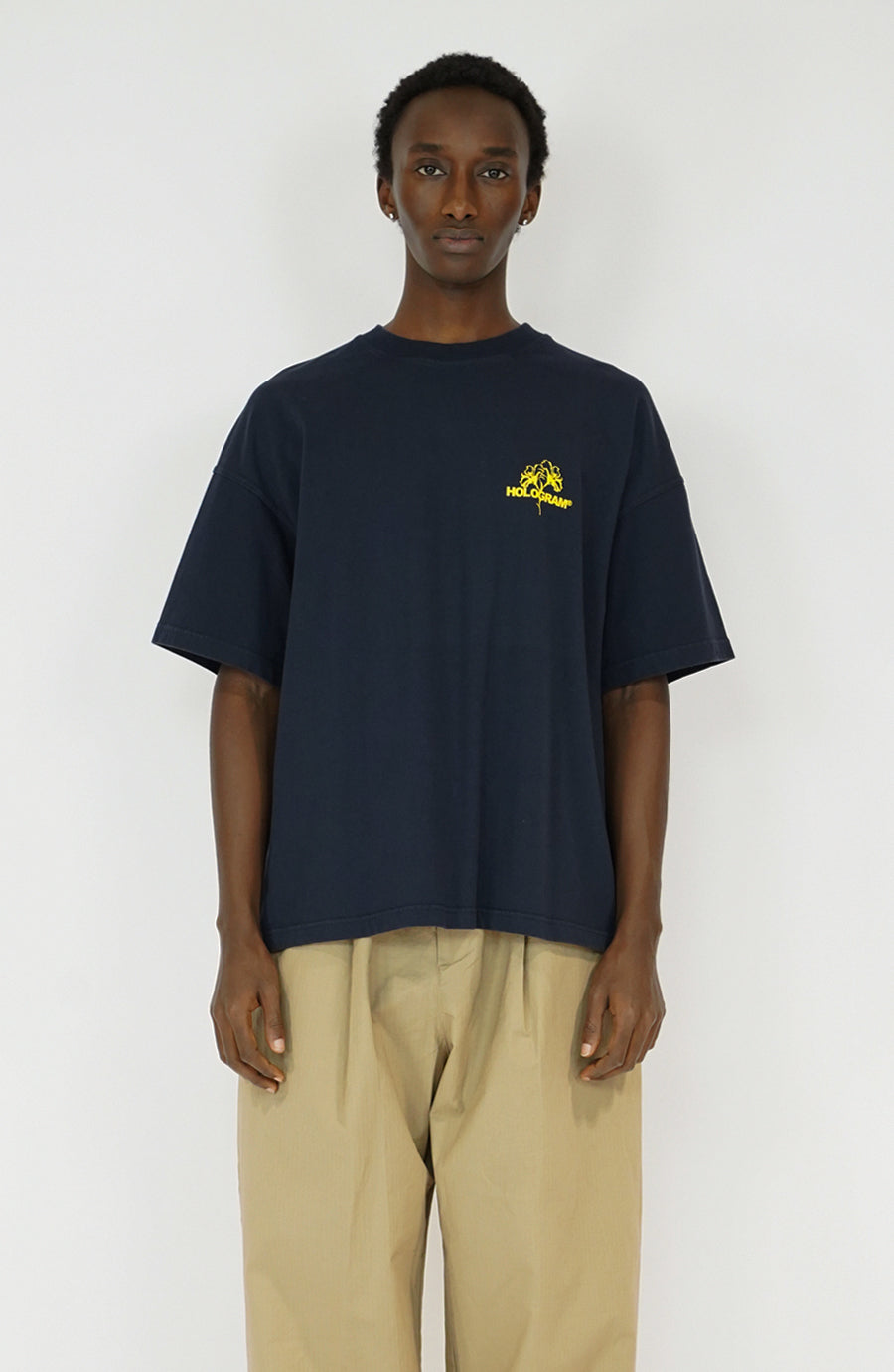 T-shirt Flower navy