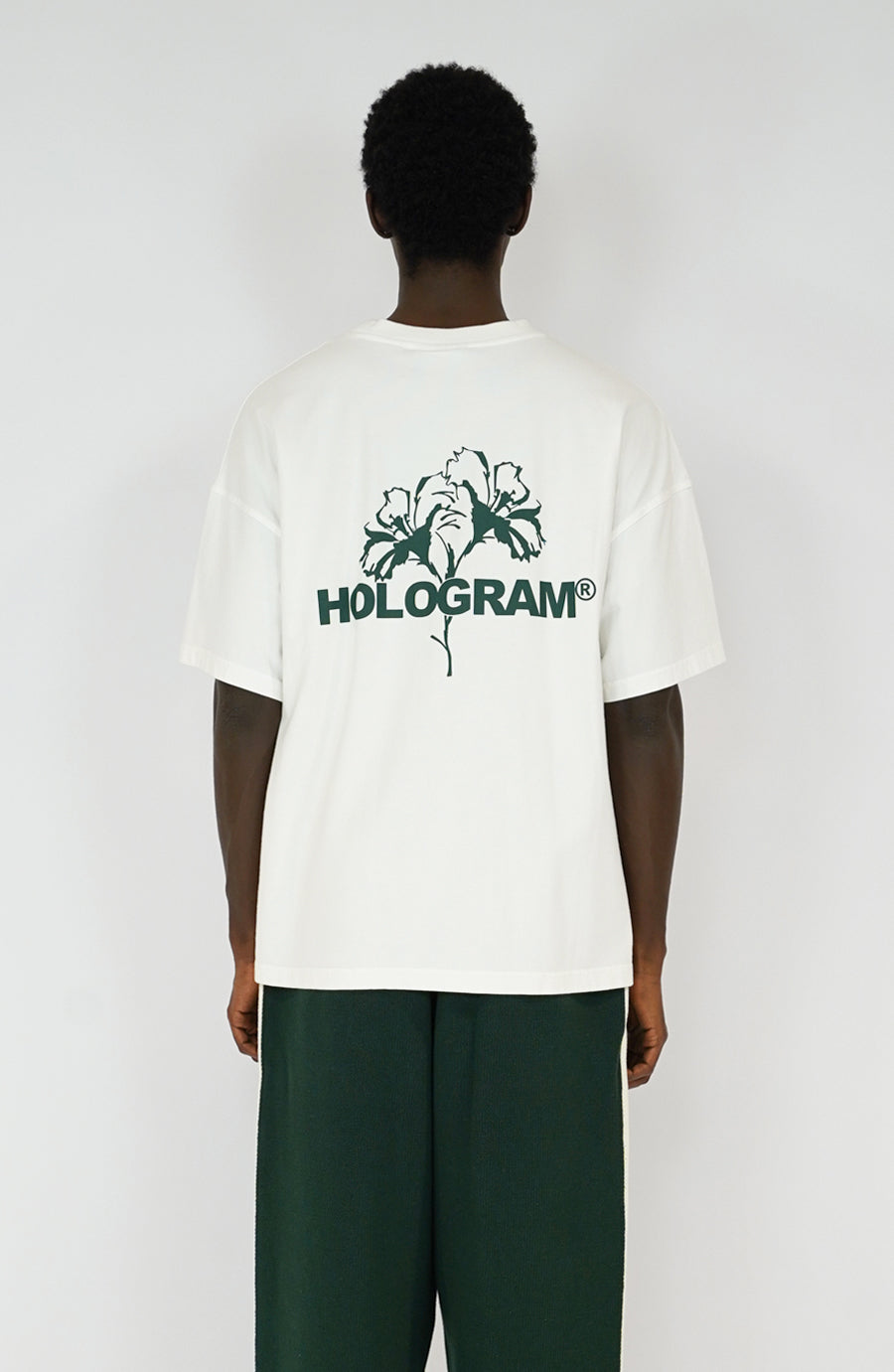 T-shirt Flower white