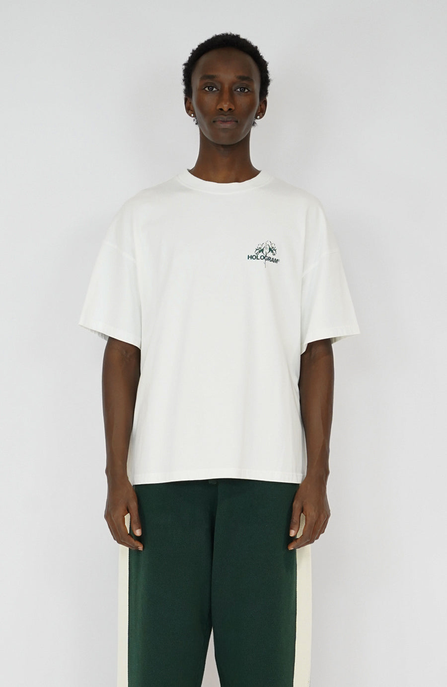 T-shirt Flower white
