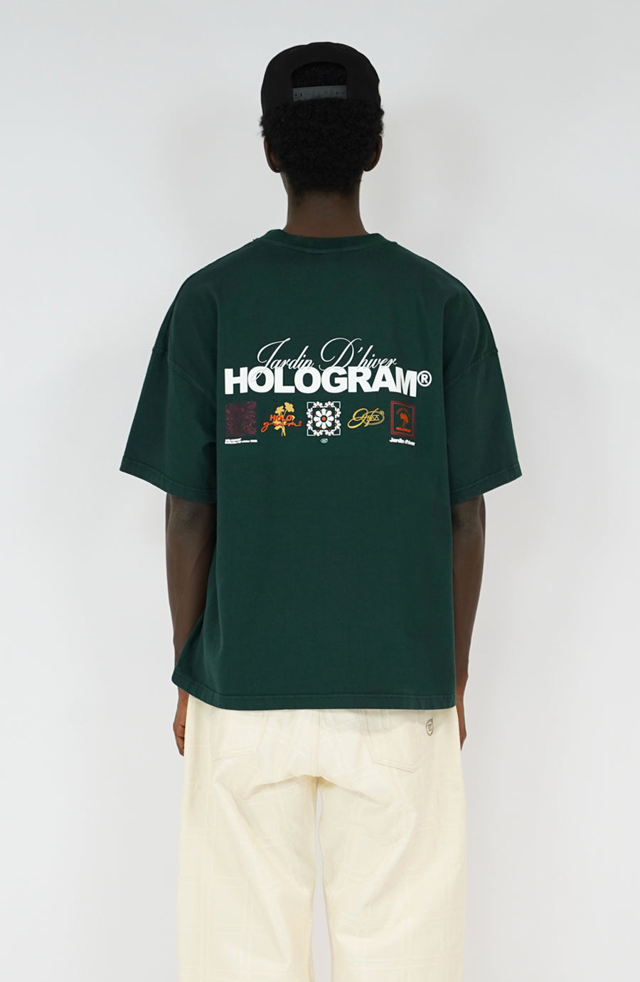 T-shirt Mosaic green