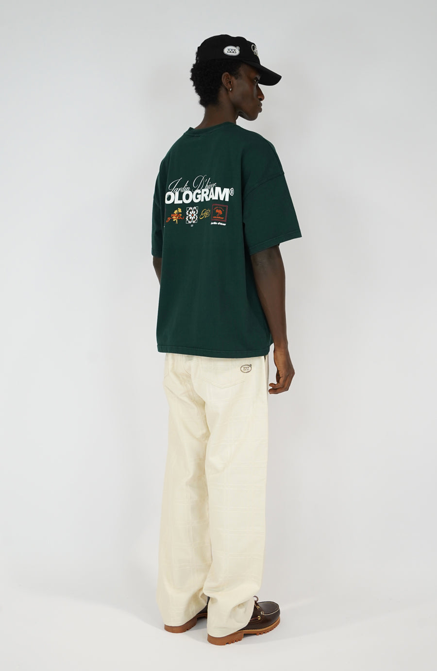 T-shirt Mosaic green