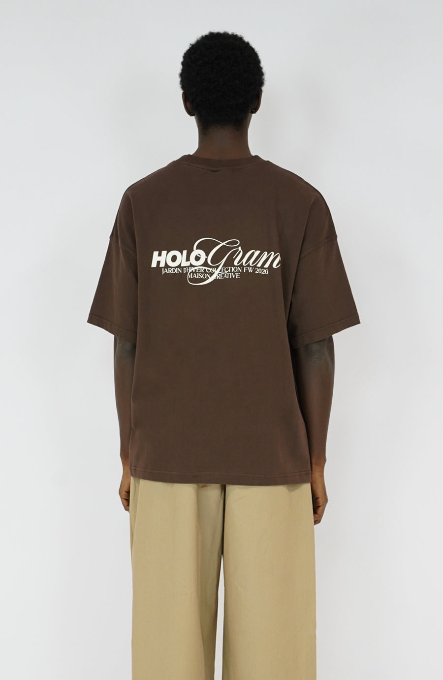 T-shirt Sign brown