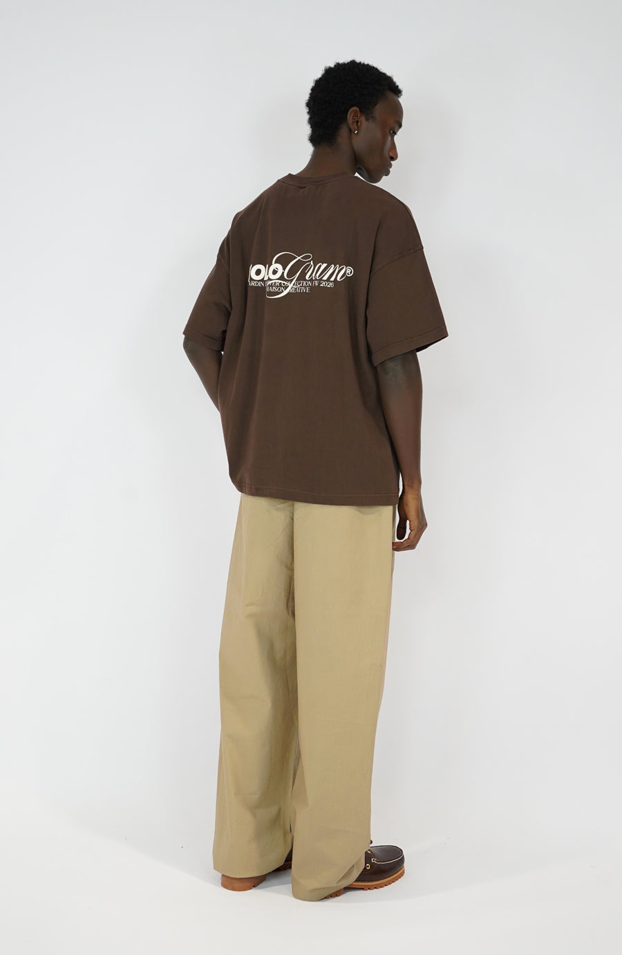 T-shirt Sign brown