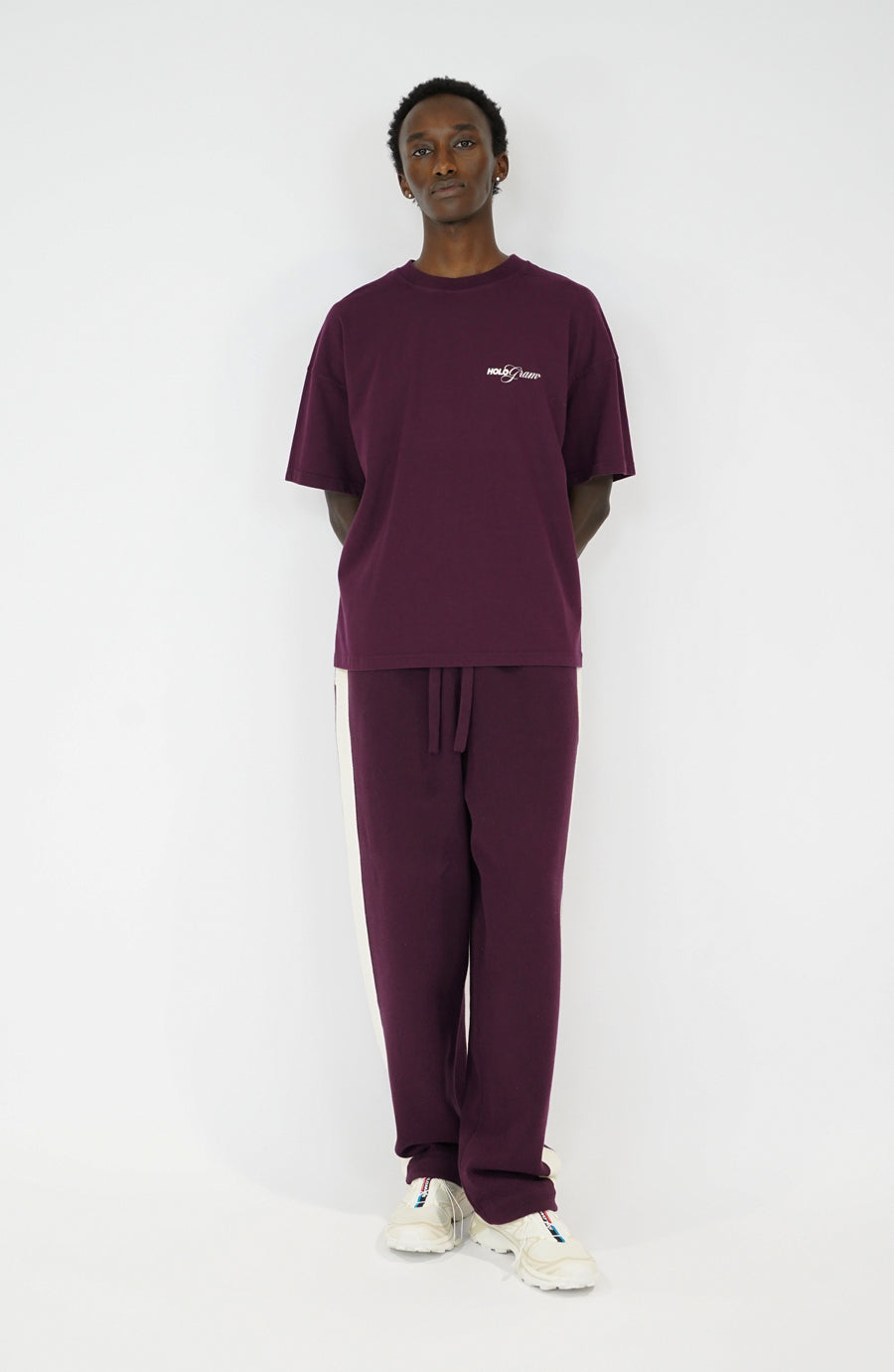 T-shirt Sign burgundy