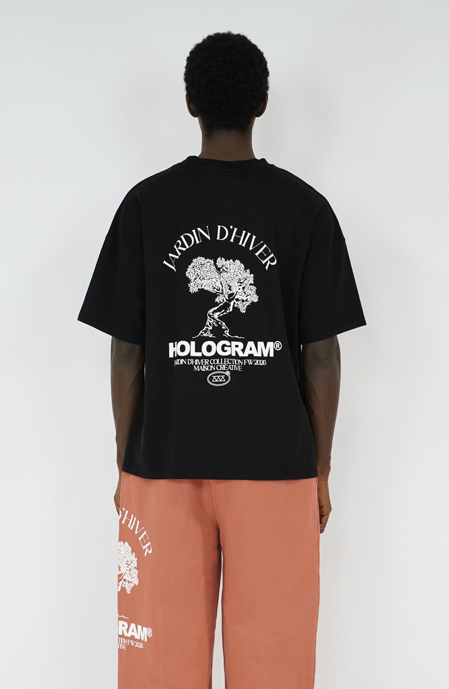 T-shirt Tree black